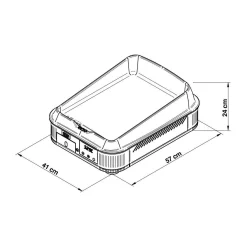 ENO Plancha sign Électrique 40 en Inox
