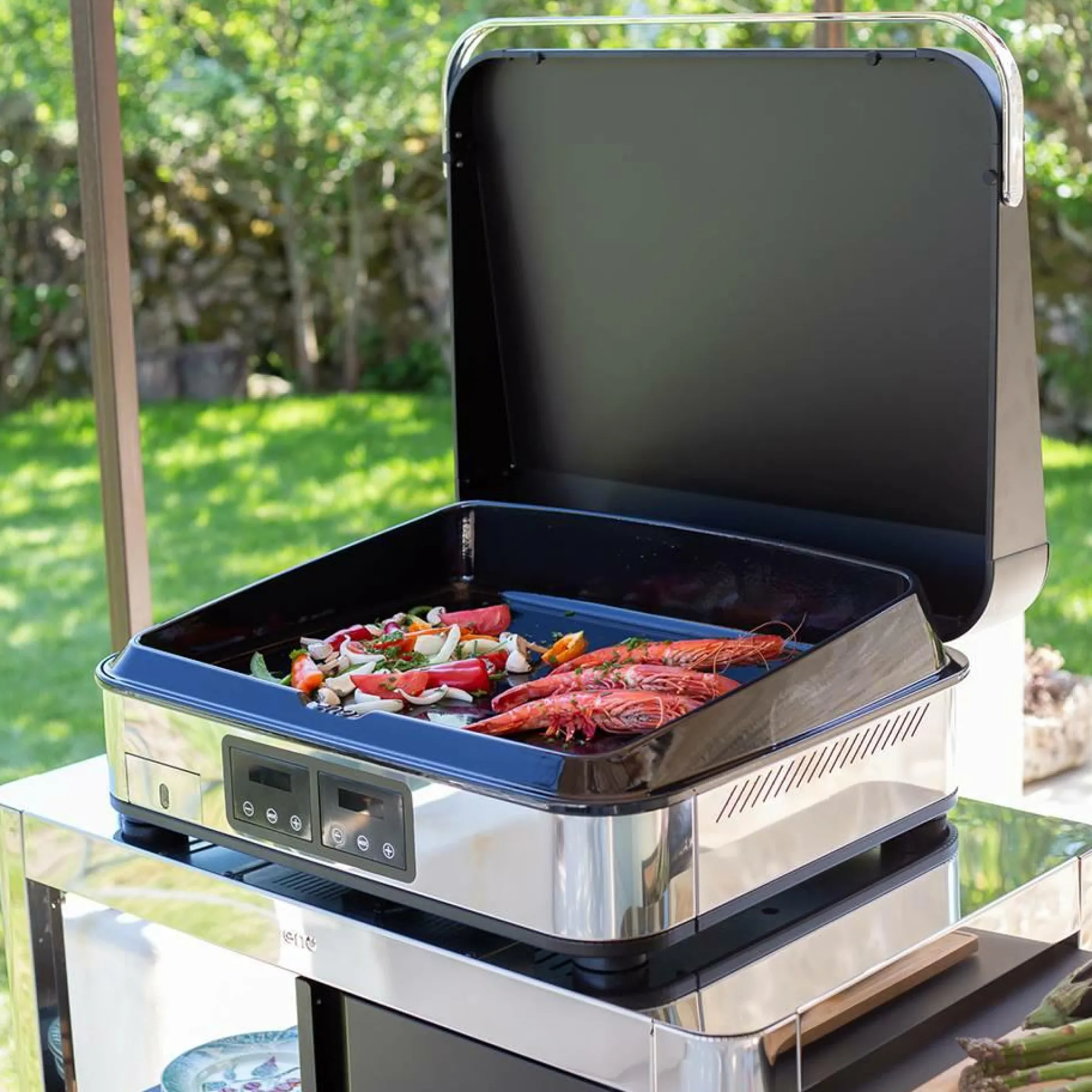 ENO Plancha sign Électrique 65 en Inox