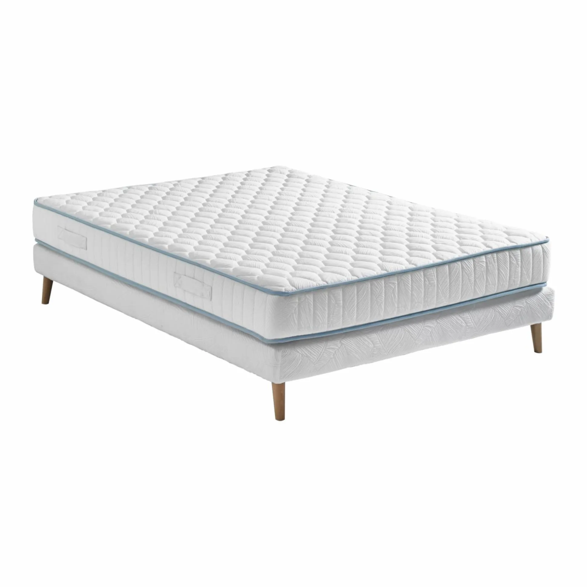 Ensemble Zohra et Raphaël - Bois Clair - 140 x 190 cm