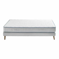 Ensemble Zohra et Raphaël - Blanc - 140 x 190 cm