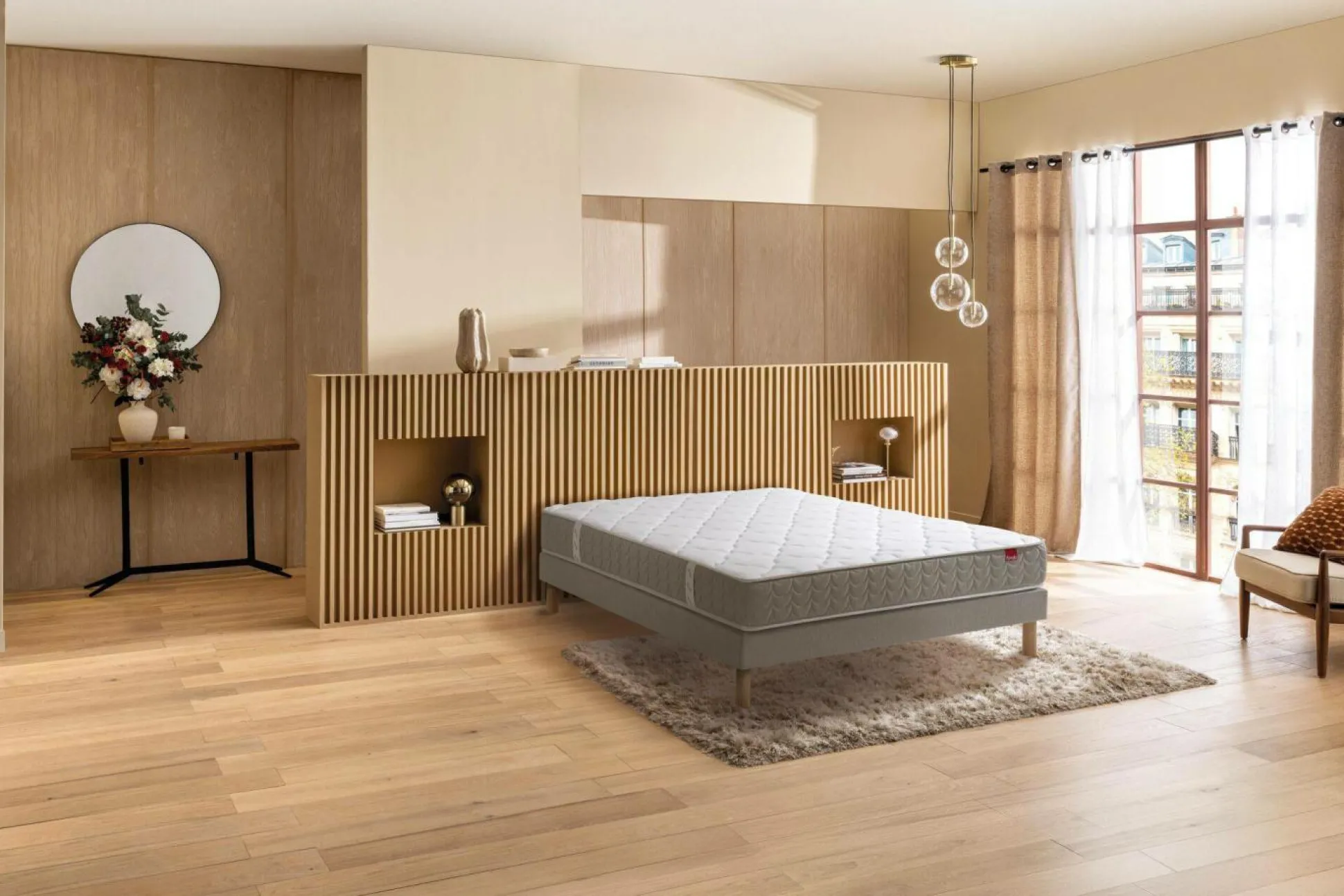 EPEDA Matelas ressorts ensachés 22 cm Erisia - 140 x 190 cm