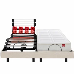 EPEDA Matelas ressorts ensachés 22,5 cm Balade Equilibré - 80 x 200 cm