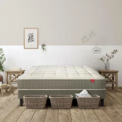 EPEDA Matelas ressorts ensachés 27 cm Célesta - 90 x 190 cm