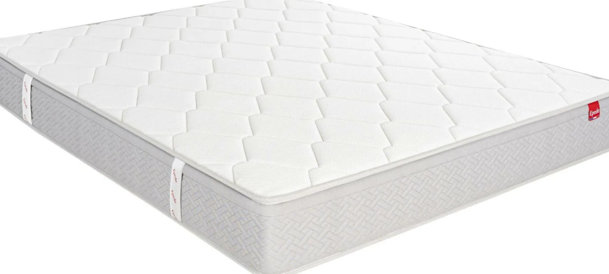 EPEDA Matelas ressorts ensachés 22 cm Itinéraire - 120 x 190 cm