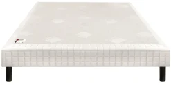 EPEDA Sommier tapissier à lattes 15 cm Nature - Ecru - 100 x 200 cm