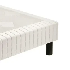 EPEDA Sommier tapissier à lattes 15 cm Nature - Ecru - 120 x 190 cm