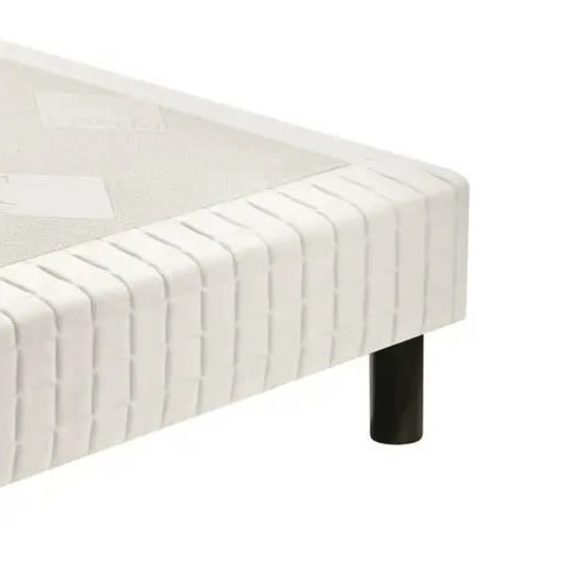 EPEDA Sommier tapissier à lattes 15 cm Nature - Ecru - 120 x 190 cm