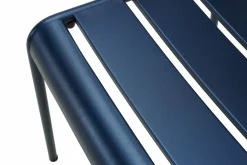 EREME Lot de 2 Fauteuils Paname - Bleu Lazuli