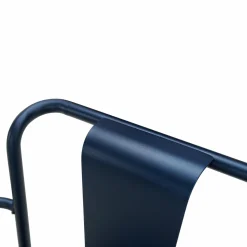 EREME Lot de 2 Fauteuils Paname - Bleu Lazuli