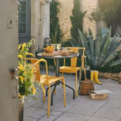 EREME Lot de 2 Fauteuils Paname - Curry