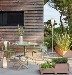 EREME Lot de 2 Fauteuils Paname - Amande