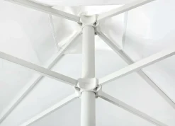 EZPELETA Parasol 250 x 250 cm Eolo en Aluminium - Blanc