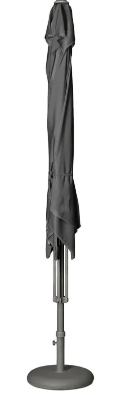 EZPELETA Parasol 250 x 250 cm Eolo en Aluminium - Gris Anthracite