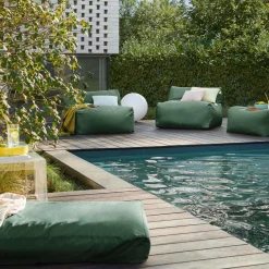 Fauteuil de Jardin Recyclé Heva - Vert Fougère