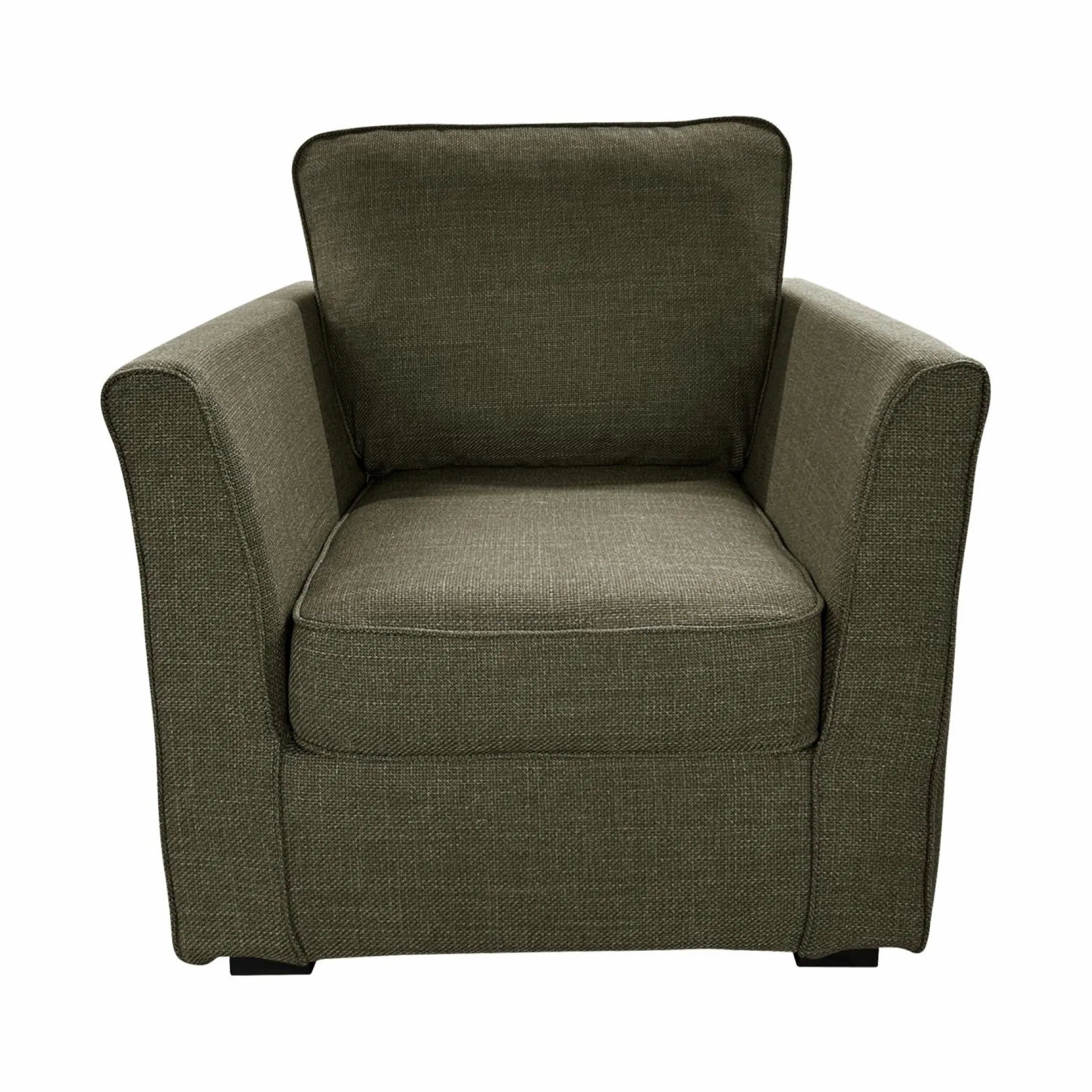 Fauteuil tissu déhoussable Marbella - Vert Forêt