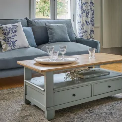 Fauteuil velours Orso - Bleu gris