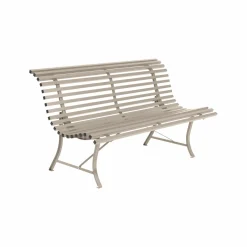 FERMOB Banc 3 Places 150 cm Louisiane en Acier - Muscade