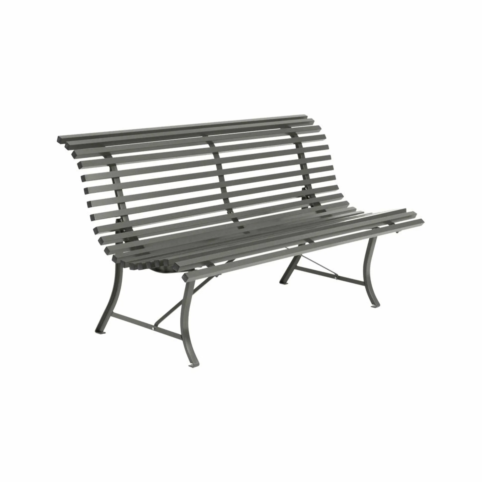 FERMOB Banc 3 Places 150 cm Louisiane en Acier - Romarin