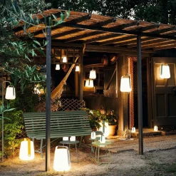 FERMOB Banc 3 Places 150 cm Louisiane en Acier - Romarin