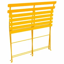 FERMOB Banquette Pliante 2 Places Bistro en Acier - Miel Texturé