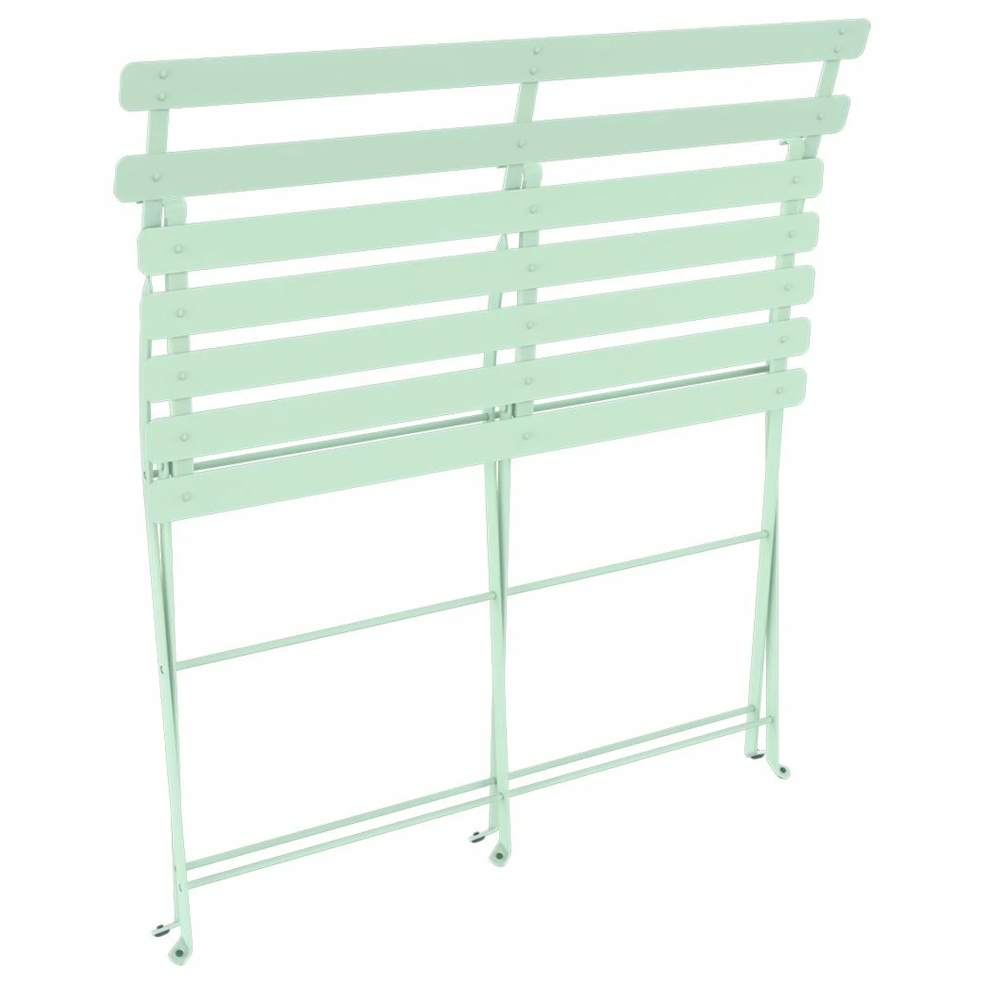 FERMOB Banquette Pliante 2 Places Bistro en Acier - Menthe Glaciale
