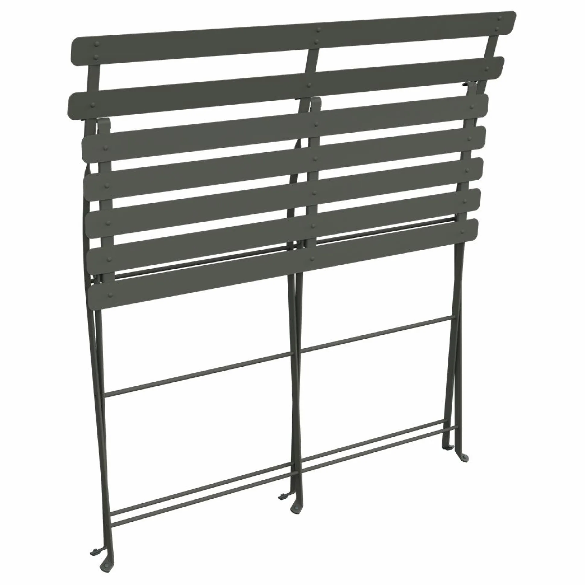 FERMOB Banquette Pliante 2 Places Bistro en Acier - Romarin