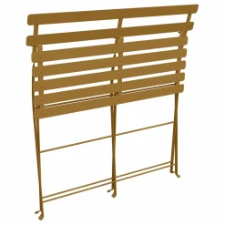 FERMOB Banquette Pliante 2 Places Bistro en Acier - Pain d'épice