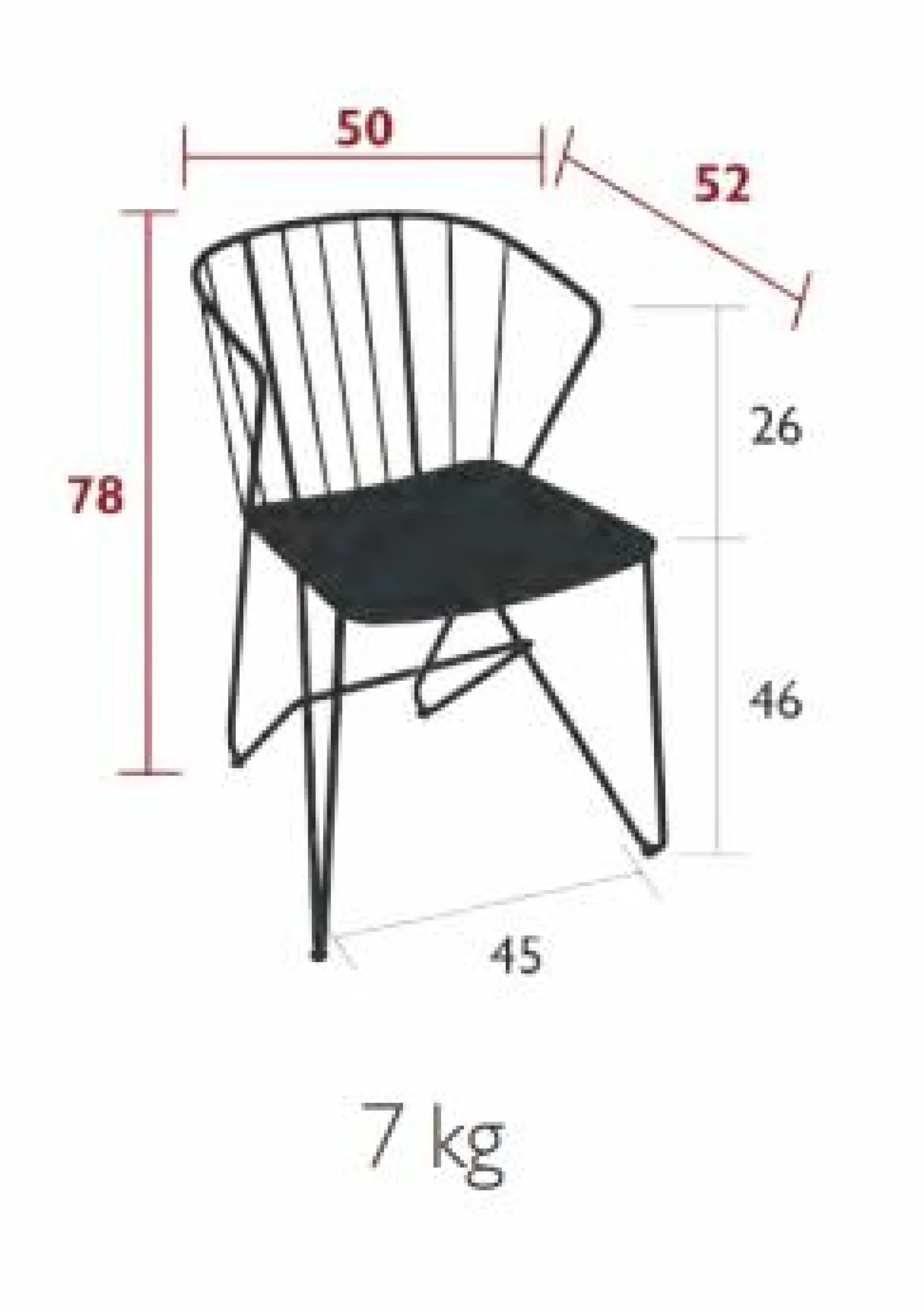 FERMOB Bridge FLOWER assise pleine - Muscade