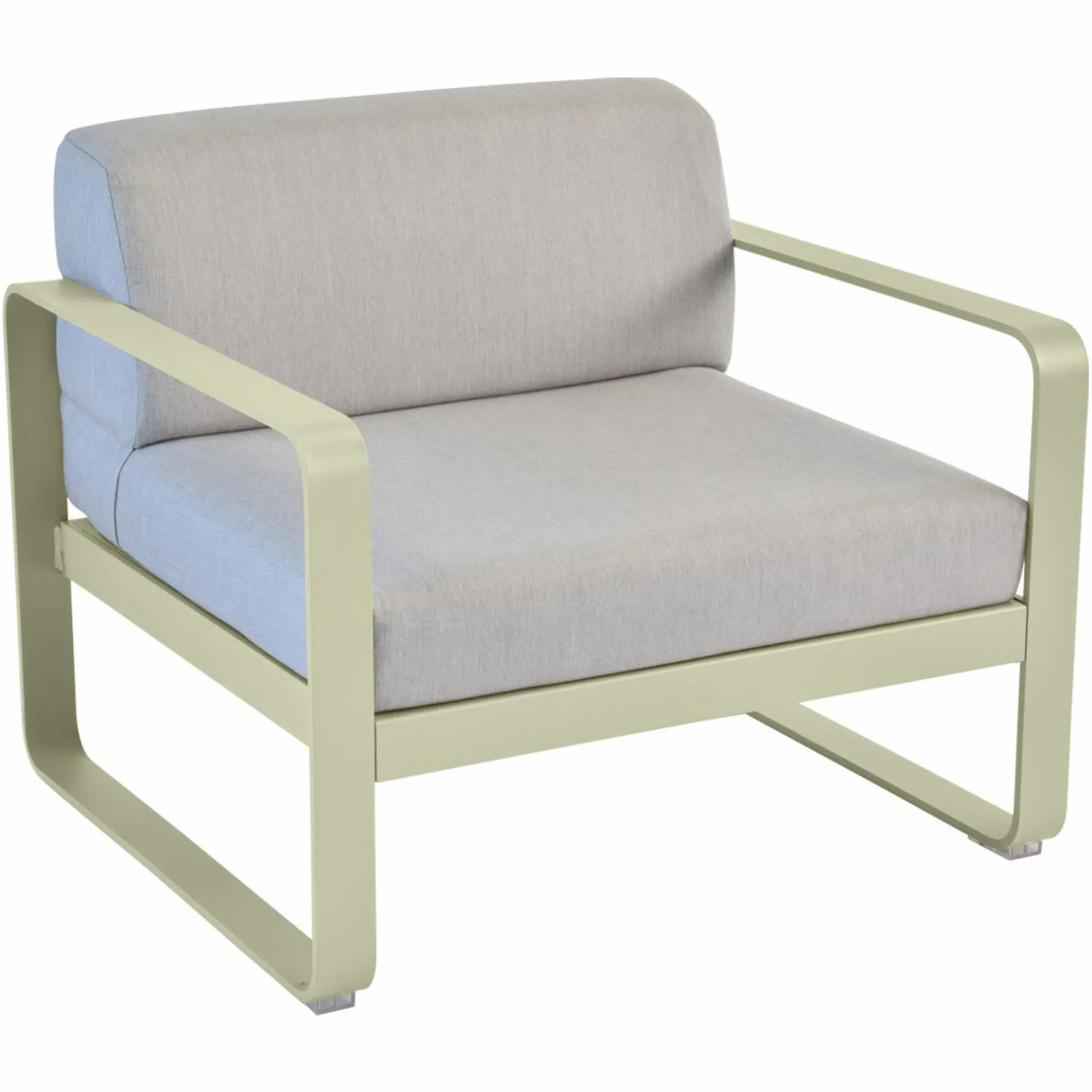FERMOB Fauteuil Bellevie Gris Flanelle en Aluminium - Tilleul