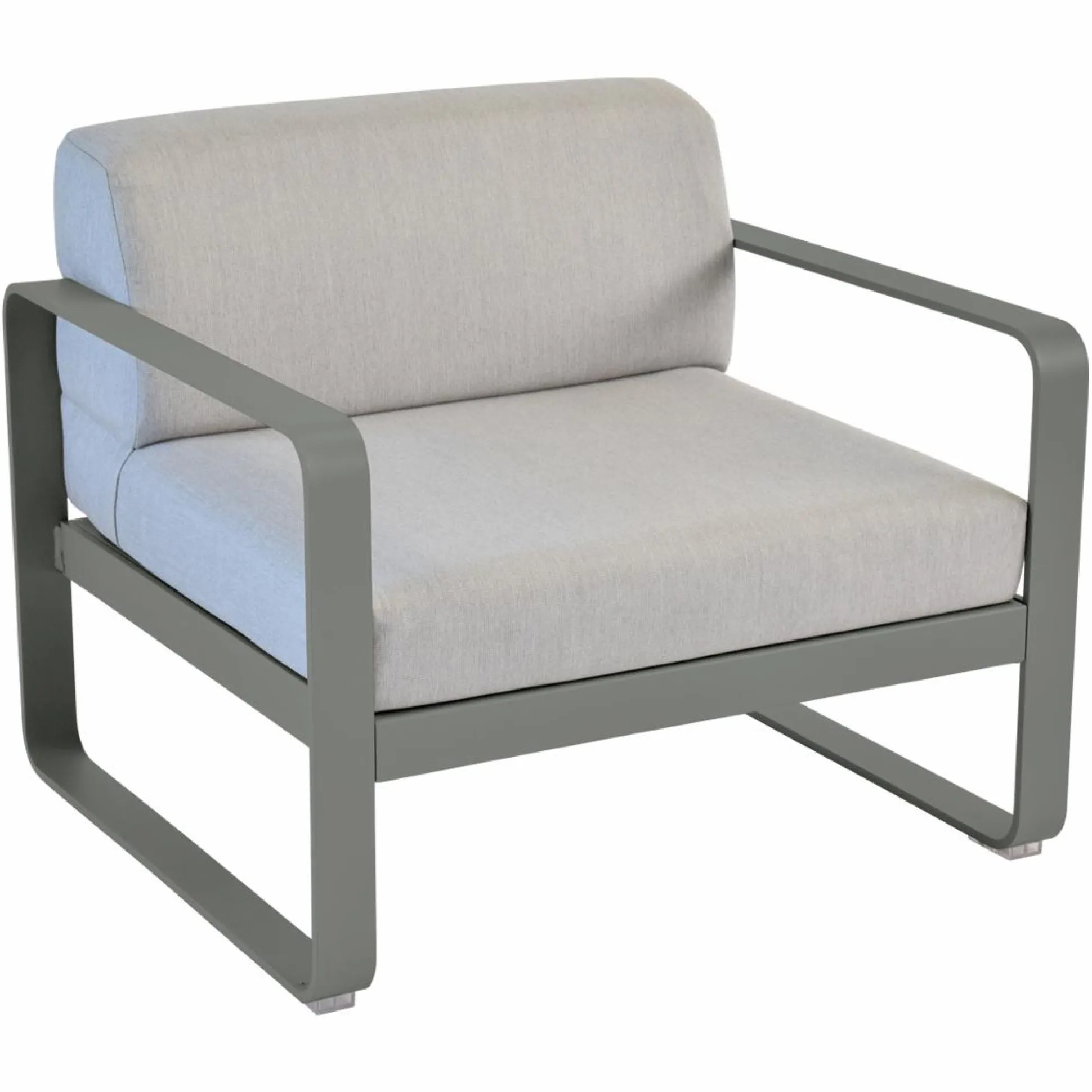 FERMOB Fauteuil Bellevie Gris Flanelle en Aluminium - Romarin