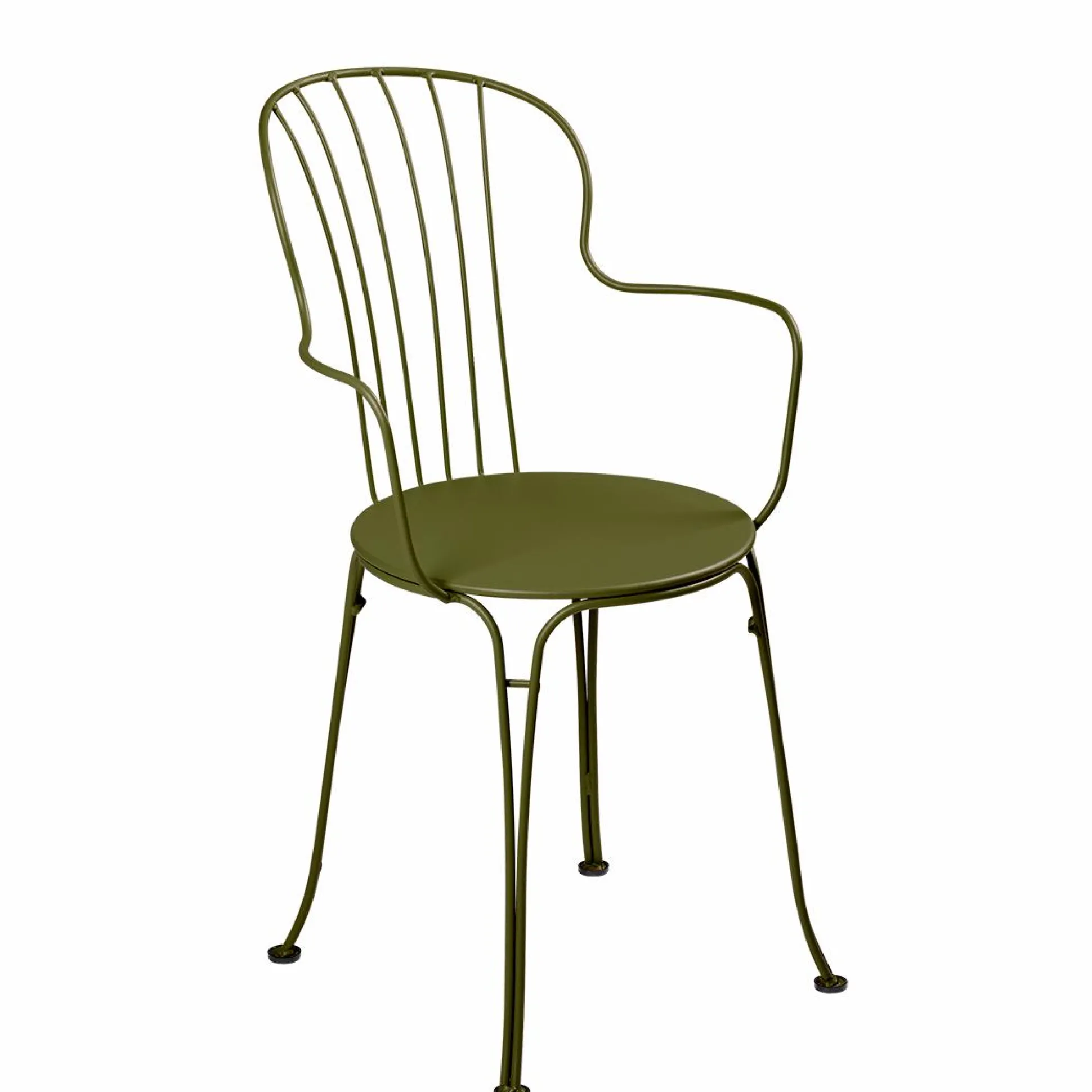 FERMOB Lot de 2 Fauteuils Empilables Opéra+ en Acier - Pesto