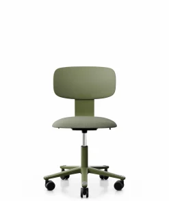 FLOKK Chaise de bureau assise capitonnée Tion 2140 - Vert Mousse