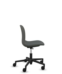 FLOKK Chaise de bureau assise capitonnée Noor 6070S - Gris