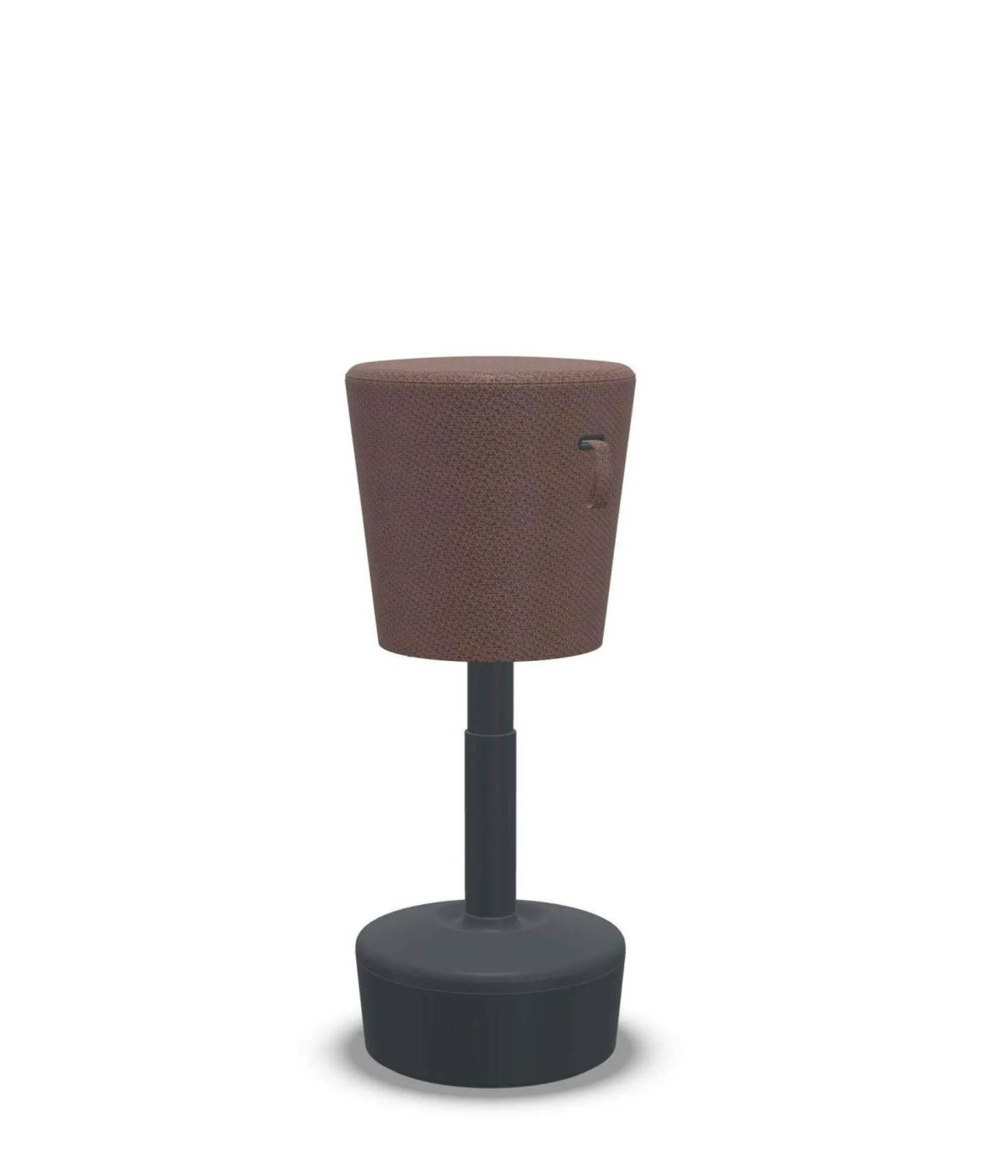 FLOKK Tabouret assis debout base gris foncé Mickey - Terracotta