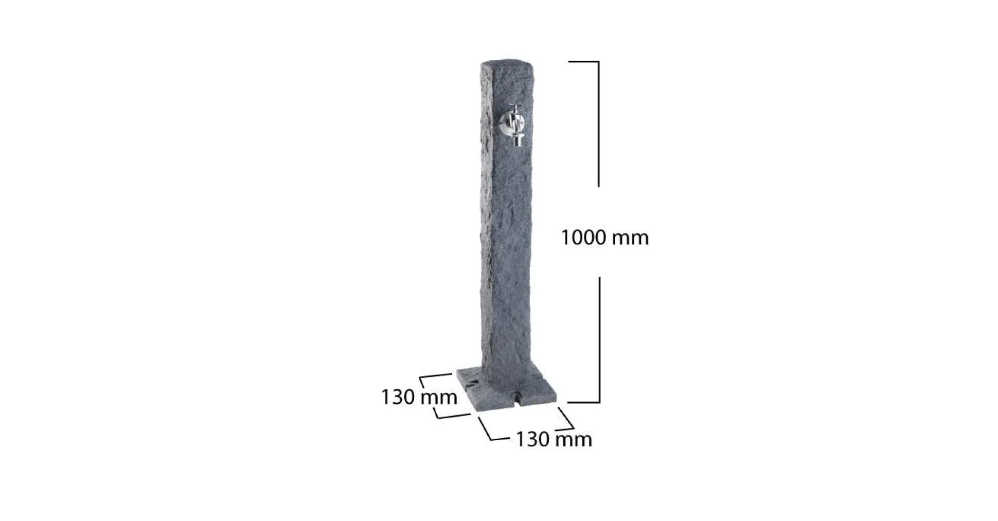 GARANTIA Fontaine Granit Gris Foncé