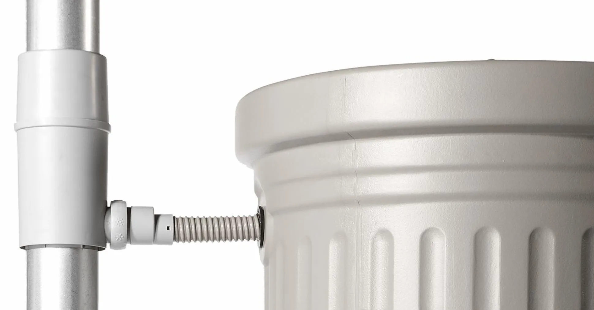 GARANTIA Kit Récupérateur d'Eau Colonne Romaine 330 L Sable