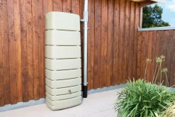 GARANTIA Kit Récupérateur d'Eau Cuve Murale 650 L Slim Sable