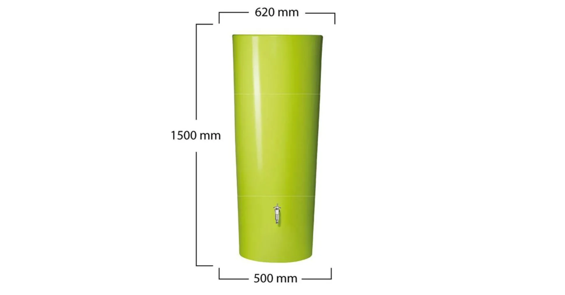 GARANTIA Kit Récupérateur d'Eau 350 L Color Apple