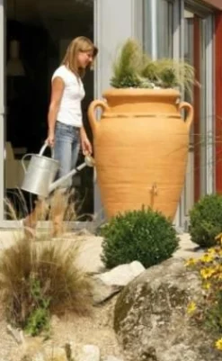 GARANTIA Kit Récupérateur d'Eau Amphore 250 L Antik