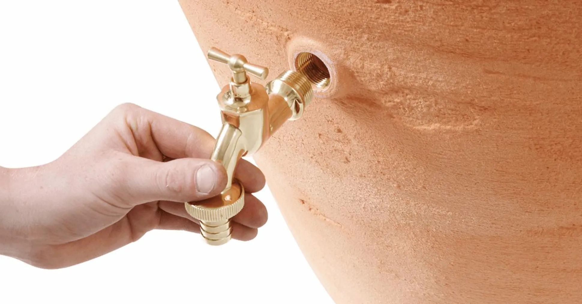 GARANTIA Kit Récupérateur d'Eau Amphore 250 L Antik