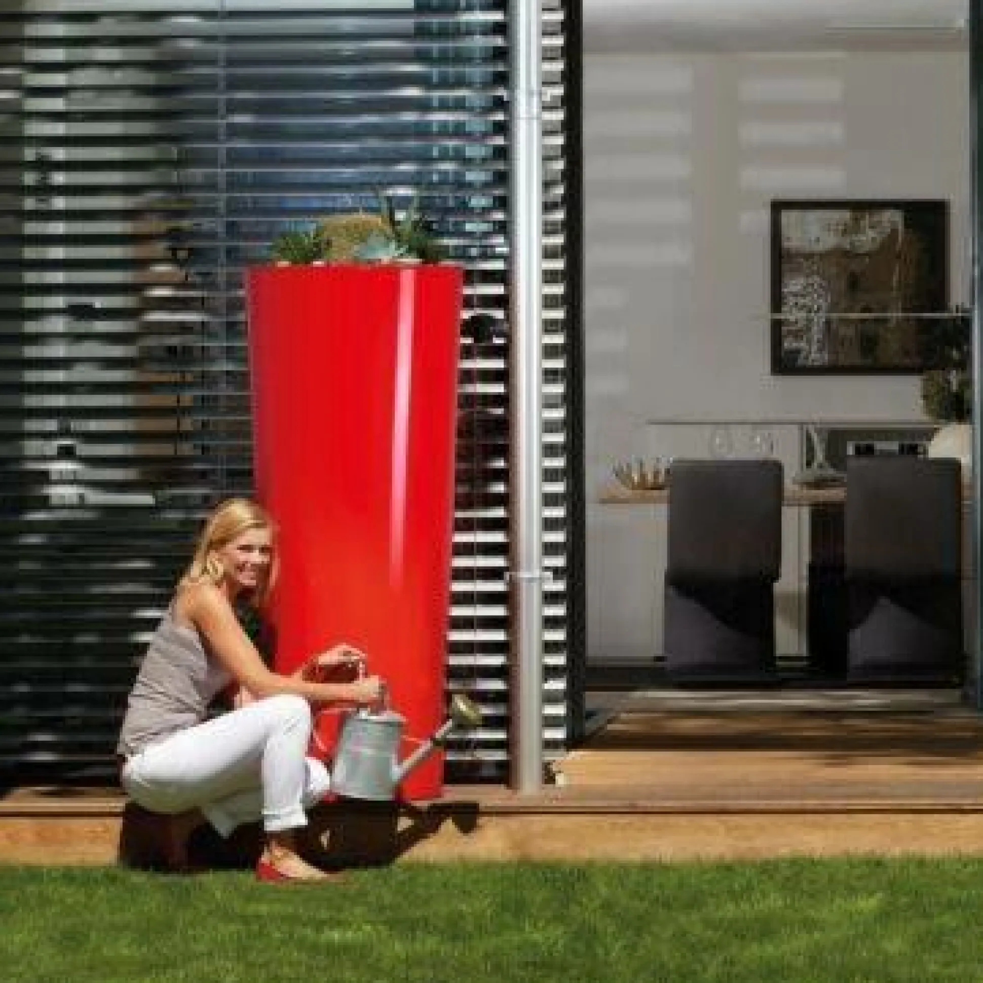 GARANTIA Kit Récupérateur d'Eau 350 L Color Tomate