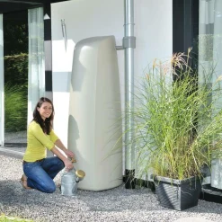 GARANTIA Kit Récupérateur d'Eau 400 L Élégance - Sable