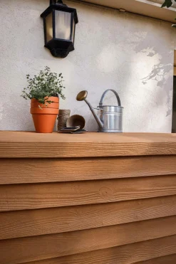 GARANTIA Kit Récupérateur d'Eau 350 L Woody Aspect Bois Clair