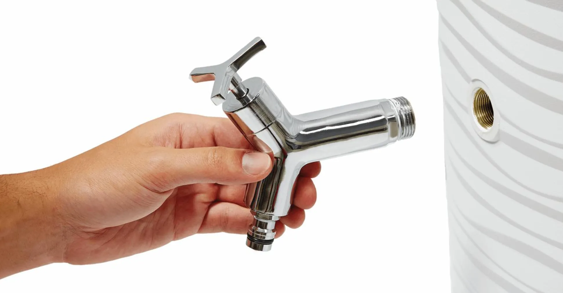 GARANTIA Kit Récupérateur d'Eau 350 L 2en1 Natura - Artic