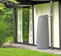 GARANTIA Kit Récupérateur d'Eau 400 L Élégance - Gris