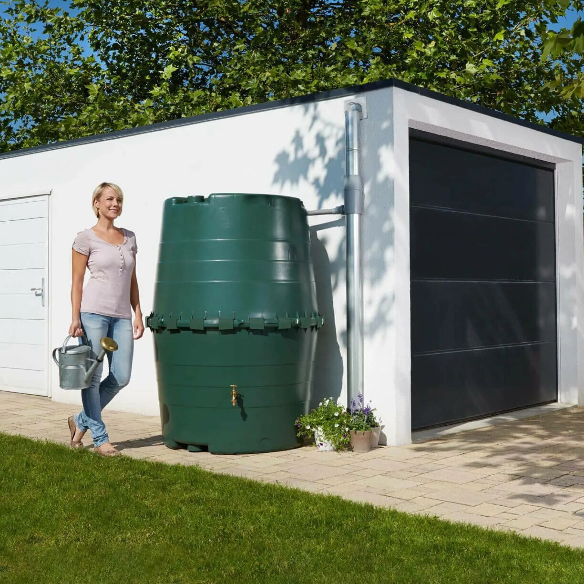 GARANTIA Kit Récupérateur d'Eau 1300 L Top Tank