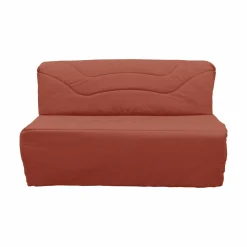 Housse de BZ recyclée Heva - Tomette - 140 x 190 cm