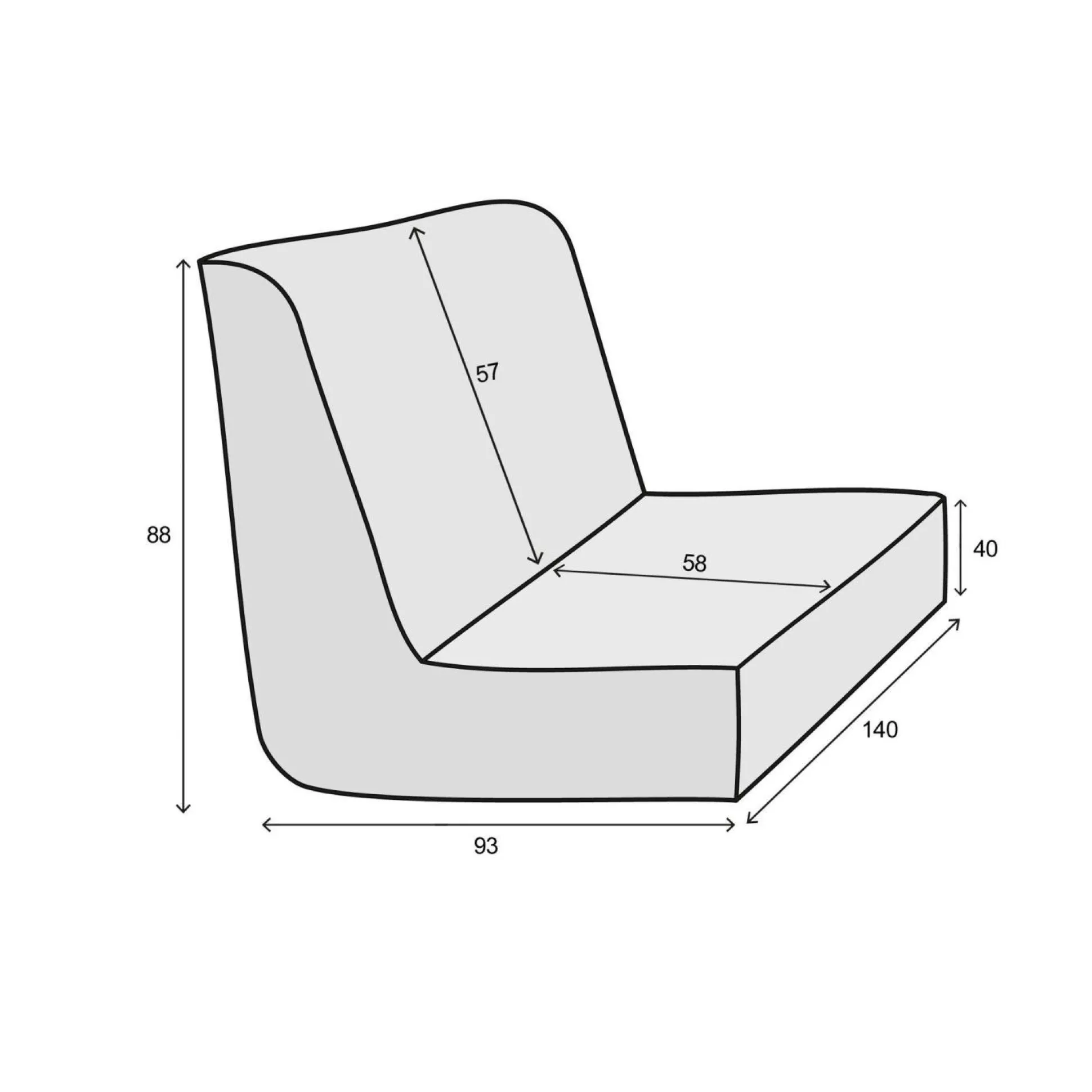 Housse de BZ Soleil, bordeaux