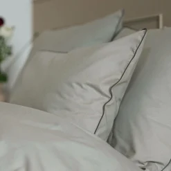 Housse de couette coton bio Thaïs - Bronze - 140 x 200 cm