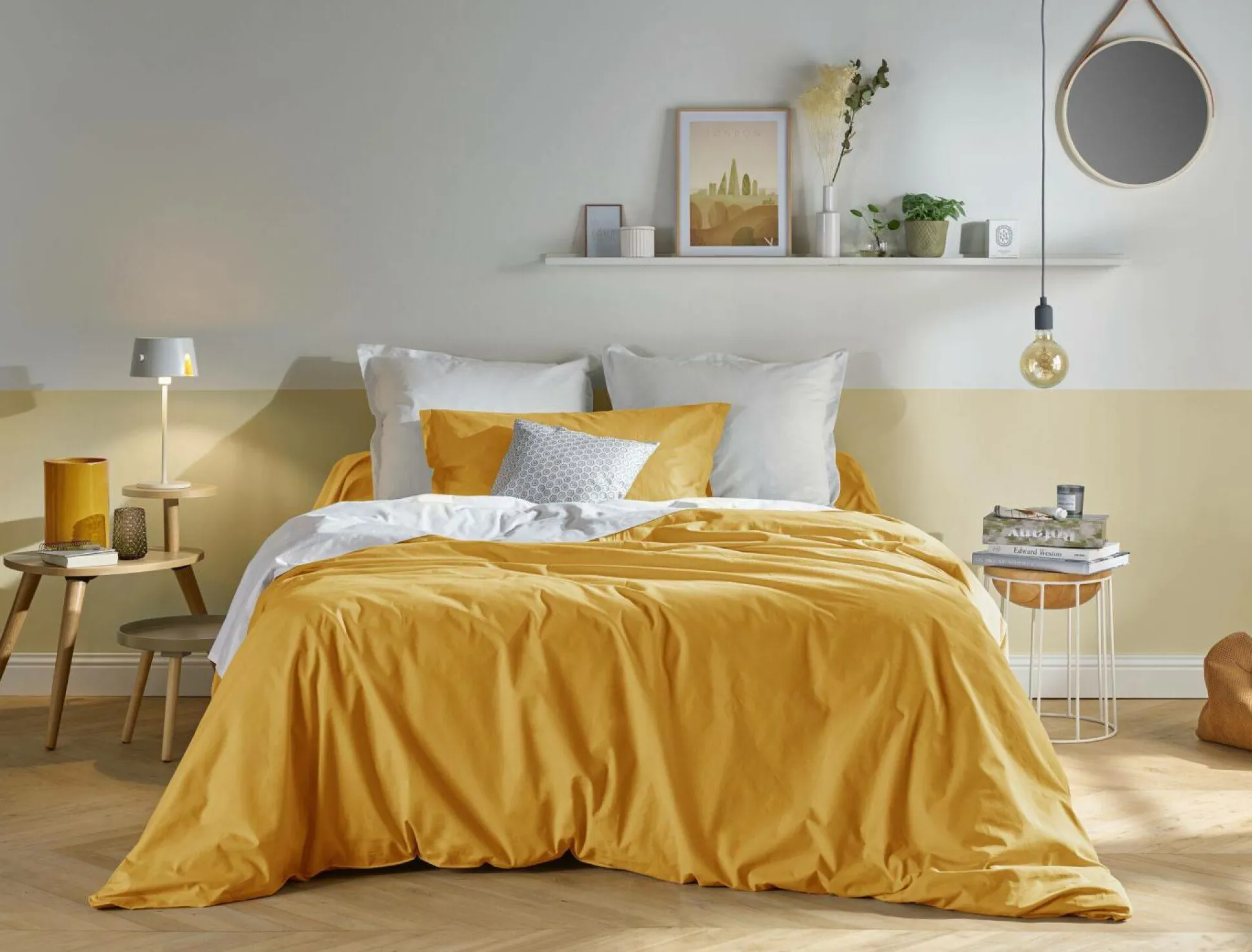 Housse de couette coton bio Fil & Sens - Achillée - 140 x 200 cm